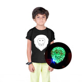 Kids Glow In The Dark Interactive T-Shirts - My Little Thieves