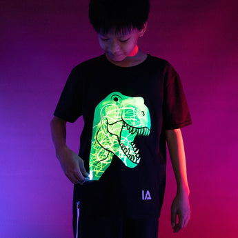 Kids Glow In The Dark Interactive T-Shirts - My Little Thieves