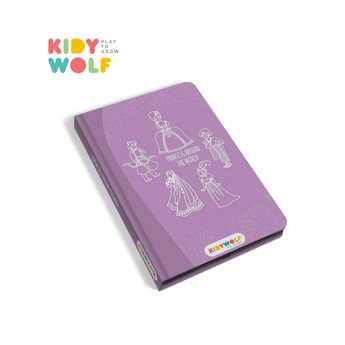Kidywolf Kidydraw Mini Lcd Tracing Book | Reusable Drawing Toy For Kids - My Little Thieves