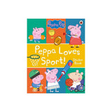 Ladybird Peppa Pig: Peppa Loves Sport! Sticker Book ” Children's Book For Kids | Activity Book - My Little Thieves