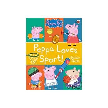 Ladybird Peppa Pig: Peppa Loves Sport! Sticker Book ” Children's Book For Kids | Activity Book - My Little Thieves
