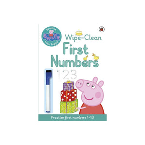 Ladybird Peppa Pig Practise With Peppa Wipe Clean Numbers | Early Learning Book - My Little Thieves