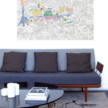 Large Poster Collection – Surf, Skate, Paris, New York, Dinos & More for Kids - My Little Thieves