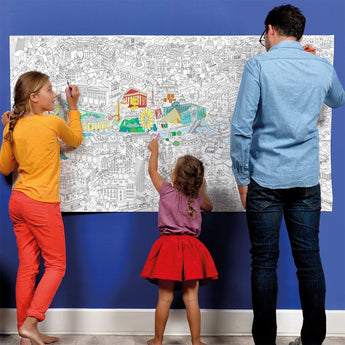 Large Poster Collection – Surf, Skate, Paris, New York, Dinos & More for Kids - My Little Thieves