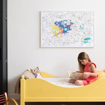 Large Poster Collection – Surf, Skate, Paris, New York, Dinos & More for Kids - My Little Thieves