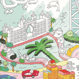 Large Poster Collection – Surf, Skate, Paris, New York, Dinos & More for Kids - My Little Thieves