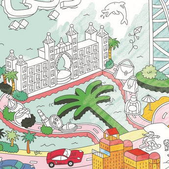 Large Poster Collection – Surf, Skate, Paris, New York, Dinos & More for Kids - My Little Thieves