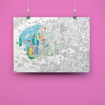 Large Poster Collection – Surf, Skate, Paris, New York, Dinos & More for Kids - My Little Thieves