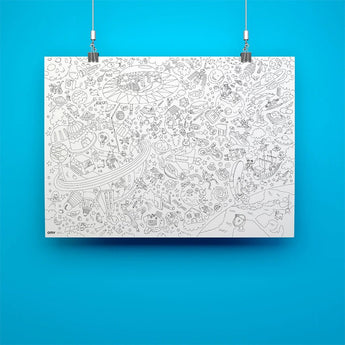 Large Poster Collection – Surf, Skate, Paris, New York, Dinos & More for Kids - My Little Thieves