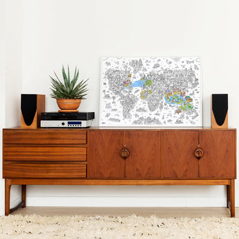 Large Poster Collection – Surf, Skate, Paris, New York, Dinos & More for Kids - My Little Thieves