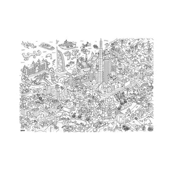 Large Poster Collection – Surf, Skate, Paris, New York, Dinos & More for Kids - My Little Thieves