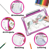 Light - Up Tracing Pad (Girl) - My Little Thieves
