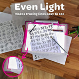Light - Up Tracing Pad (Girl) - My Little Thieves