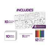 Light - Up Tracing Pad (Girl) - My Little Thieves