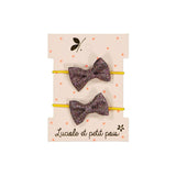 Luciole Et Petit Pois Mini Elastic Hair Ties Whimsical & Elegant | Hair Accessories - My Little Thieves