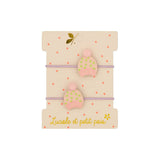 Luciole Et Petit Pois Mini Elastic Hair Ties Whimsical & Elegant | Hair Accessories - My Little Thieves