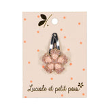 Luciole Et Petit Pois Mini Flower Hair Clip Sparkle & Elegance | Hair Accessories - My Little Thieves