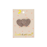 Luciole Et Petit Pois Mini Hearts Hair Clip Sparkle & Style | Hair Accessories - My Little Thieves