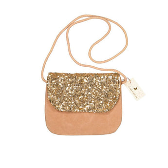 Luciole Et Petit Pois Velvet & Sequin Girl's Handbag Glamorous & Functional Design | Fashion Bags - My Little Thieves