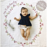 Lulujo Baby's First Year Milestone Blanket & Cards Set | Premium Muslin Gift - My Little Thieves