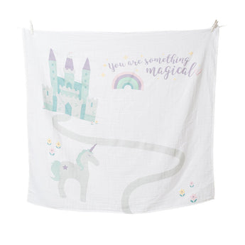 Lulujo Baby's First Year Milestone Blanket & Cards Set | Premium Muslin Gift - My Little Thieves