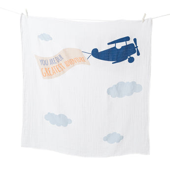 Lulujo Baby's First Year Milestone Blanket & Cards Set | Premium Muslin Gift - My Little Thieves