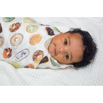 Lulujo Bamboo Muslin Swaddle Blankets 3 Pack | Silky Soft 70% Bamboo Viscose - My Little Thieves