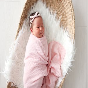 Lulujo Cotton Muslin Swaddles 2 Pack | Ultra Soft Breathable Baby Blankets - My Little Thieves