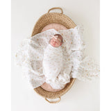 Lulujo Cotton Muslin Swaddles 2 Pack | Ultra Soft Breathable Baby Blankets - My Little Thieves
