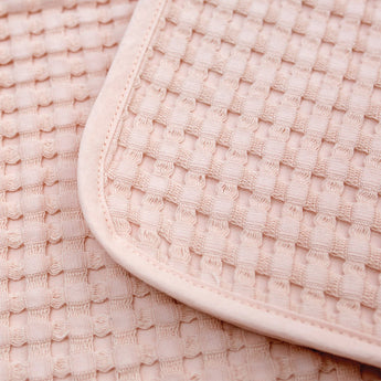 Lulujo Cozy Waffle Blanket For Babies | 100% Cotton Soft Comfort - My Little Thieves