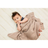Lulujo Cozy Waffle Blanket For Babies | 100% Cotton Soft Comfort - My Little Thieves