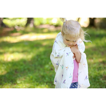 Lulujo Luxurious Bamboo Swaddle Blanket | 70% Bamboo 30% Cotton Extra Large - My Little Thieves