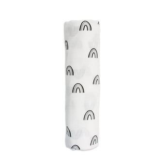 Lulujo Luxurious Bamboo Swaddle Blanket | 70% Bamboo 30% Cotton Extra Large - My Little Thieves