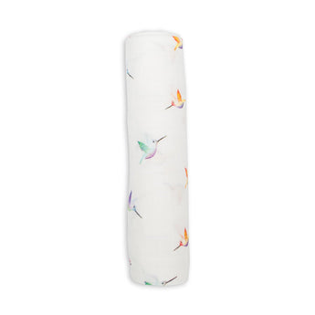 Lulujo Luxurious Bamboo Swaddle Blanket | 70% Bamboo 30% Cotton Extra Large - My Little Thieves