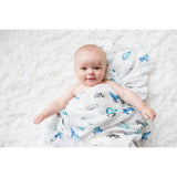 Lulujo Luxurious Bamboo Swaddle Blanket | 70% Bamboo 30% Cotton Extra Large - My Little Thieves
