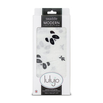 Lulujo Luxurious Bamboo Swaddle Blanket | 70% Bamboo 30% Cotton Extra Large - My Little Thieves