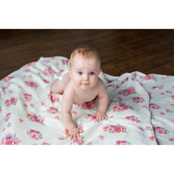 Lulujo Luxurious Bamboo Swaddle Blanket | 70% Bamboo 30% Cotton Extra Large - My Little Thieves