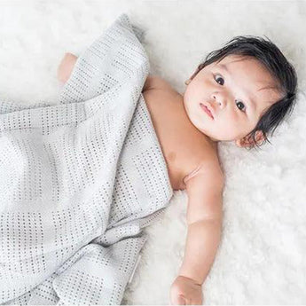 Lulujo Luxurious Cellular Baby Blanket By Lulujo Soft & Cozy Comfort | Blankets - My Little Thieves