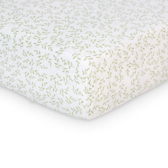 Lulujo Luxurious Muslin Crib Sheet | Soft 100% Cotton Baby Bedding - My Little Thieves