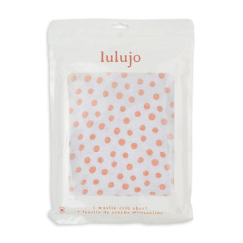 Lulujo Luxurious Muslin Crib Sheet | Soft 100% Cotton Baby Bedding - My Little Thieves