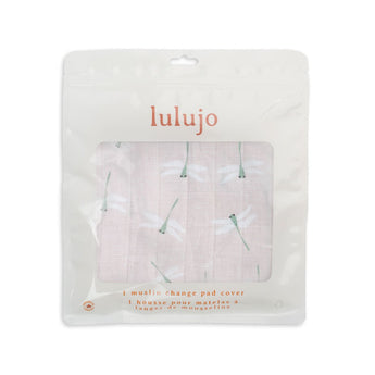Lulujo Muslin Change Pad Cover | 100% Cotton Breathable Nursery Essential - My Little Thieves