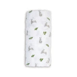 Lulujo Muslin Swaddle Blanket 100x100cm | Soft Breathable Baby Essential - My Little Thieves