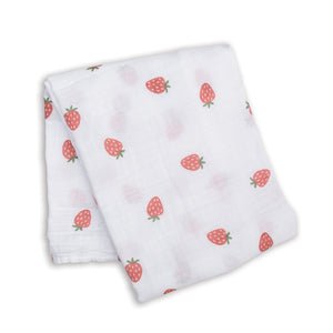 Lulujo Muslin Swaddle Blanket 100x100cm | Soft Breathable Baby Essential - My Little Thieves