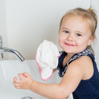 Lulujo Soft & Absorbent Wash Cloths 3 Pack | Fruit & Nature Designs - My Little Thieves
