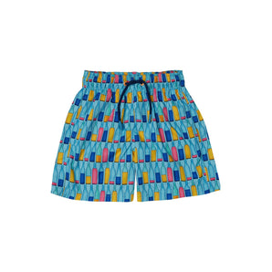 Marie Raxevsky Bottle Pop Boys Swim Shorts | Kids - My Little Thieves