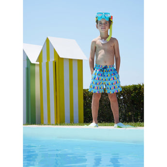 Marie Raxevsky Bottle Pop Boys Swim Shorts | Kids - My Little Thieves