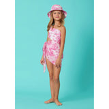 Marie Raxevsky Jungle Pink Girls Mini Pareo | Kids Beach - My Little Thieves