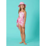 Marie Raxevsky Jungle Pink Girls Mini Pareo | Kids Beach - My Little Thieves