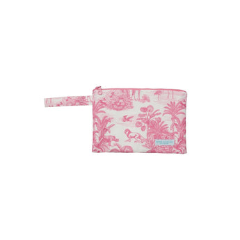 Marie Raxevsky Jungle Pink Pouch Large | Kids Beach - My Little Thieves