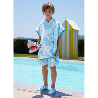Marie Raxevsky Jungle Turquoise Swim Shorts Boys | Kids - My Little Thieves